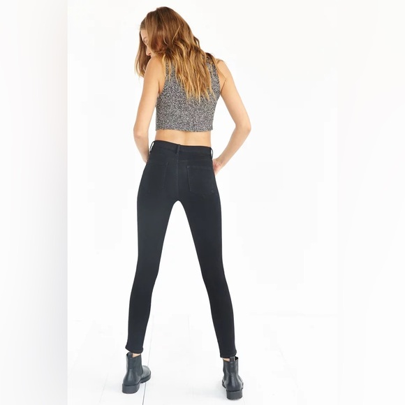 BDG Twig High Rise Skinny Jeans Jeggings NWOT Black Size 25 - Picture 3 of 14